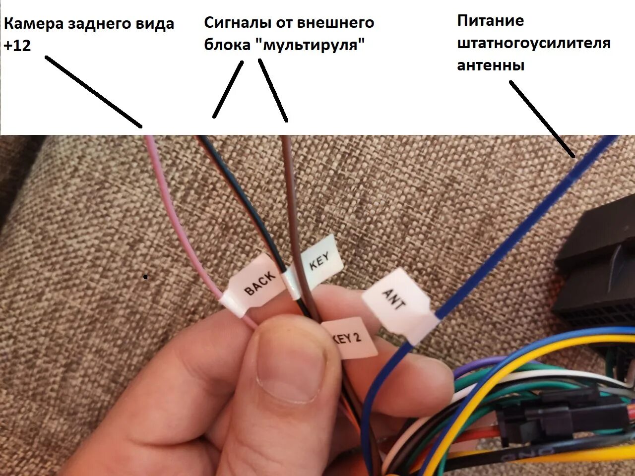 Подключение usb регистратора к андроид магнитоле Установка магнитолы, регистратора, датчика давления колёс - Volkswagen Passat Va