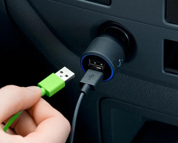 Подключение usb розетки в авто Купить автомобильное зарядное устройство Belkin Universal Car Charger 2x2.4A Bla