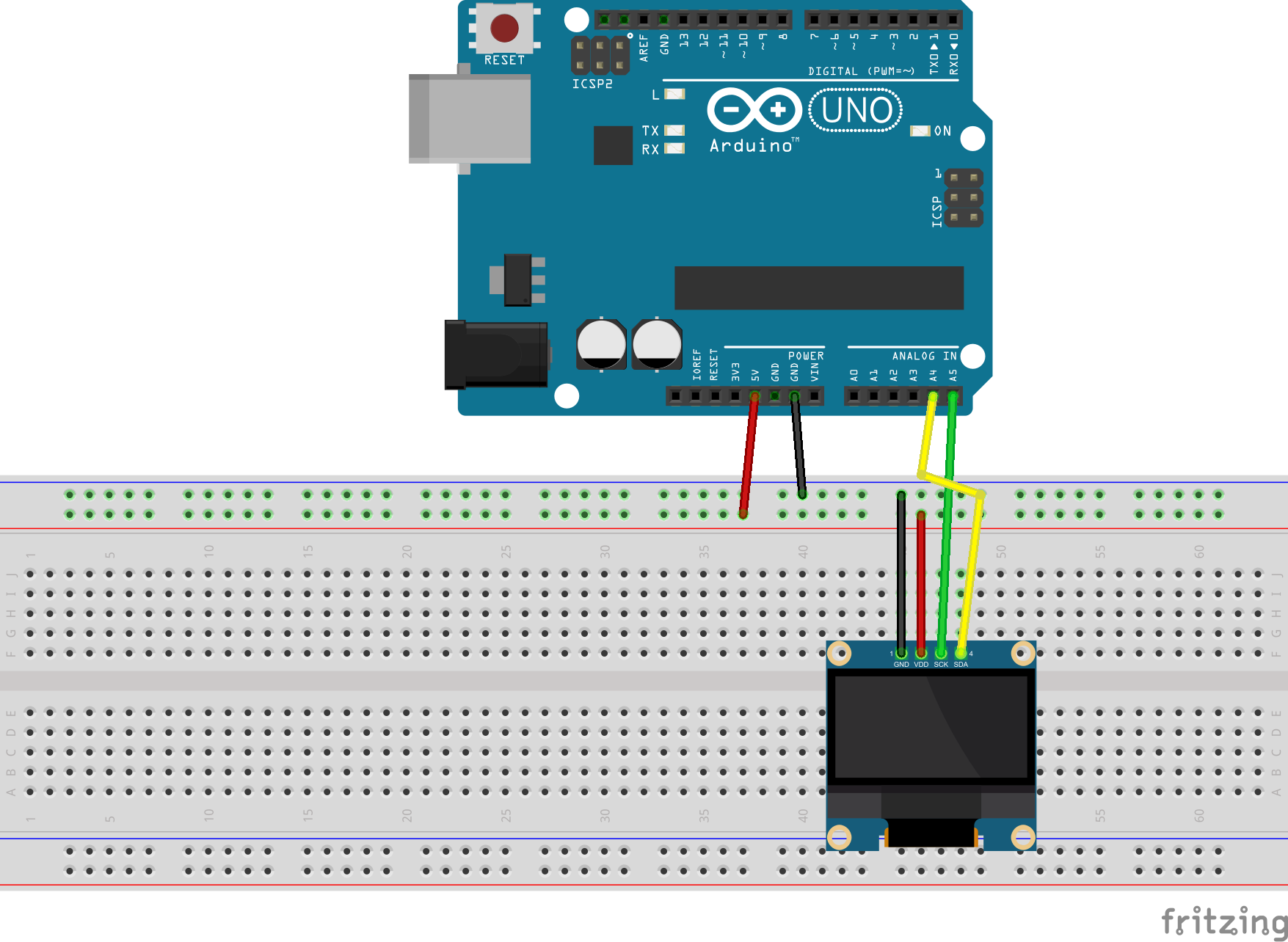 Подключение устройств к arduino Arduino I2c Beispiel