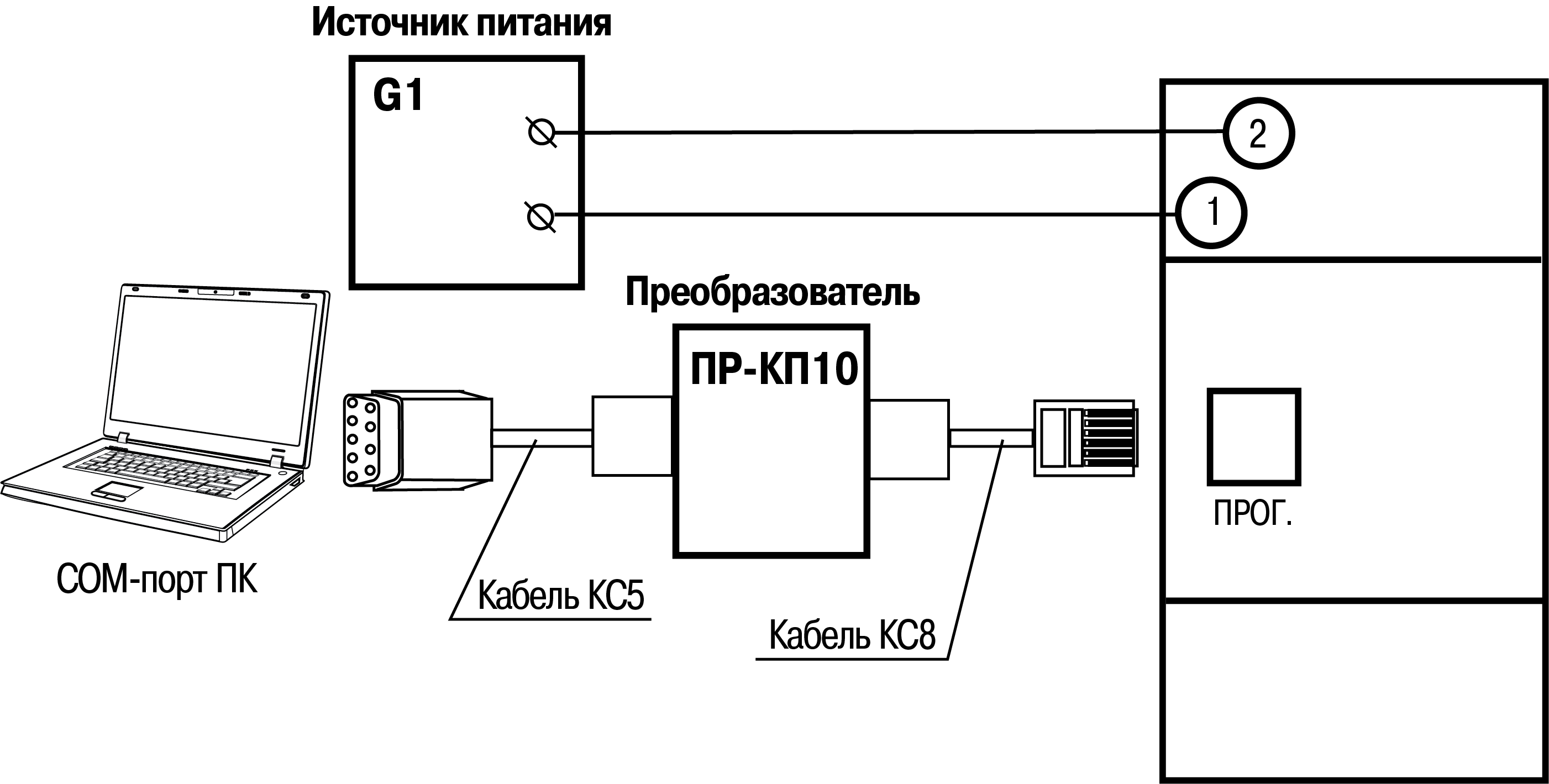 Подключение устройств к магистрали Руководство по эксплуатации ПР114