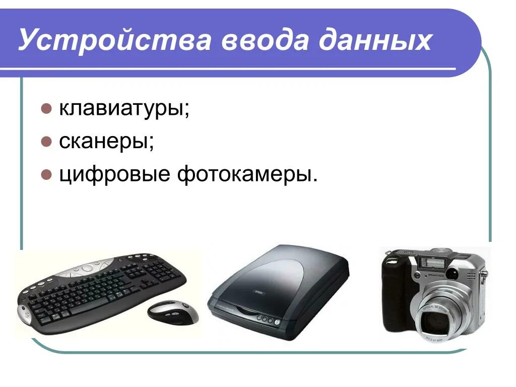 Подключение устройств ввода PPT - Тема 2 Технические основы информационных технологий PowerPoint Presentatio