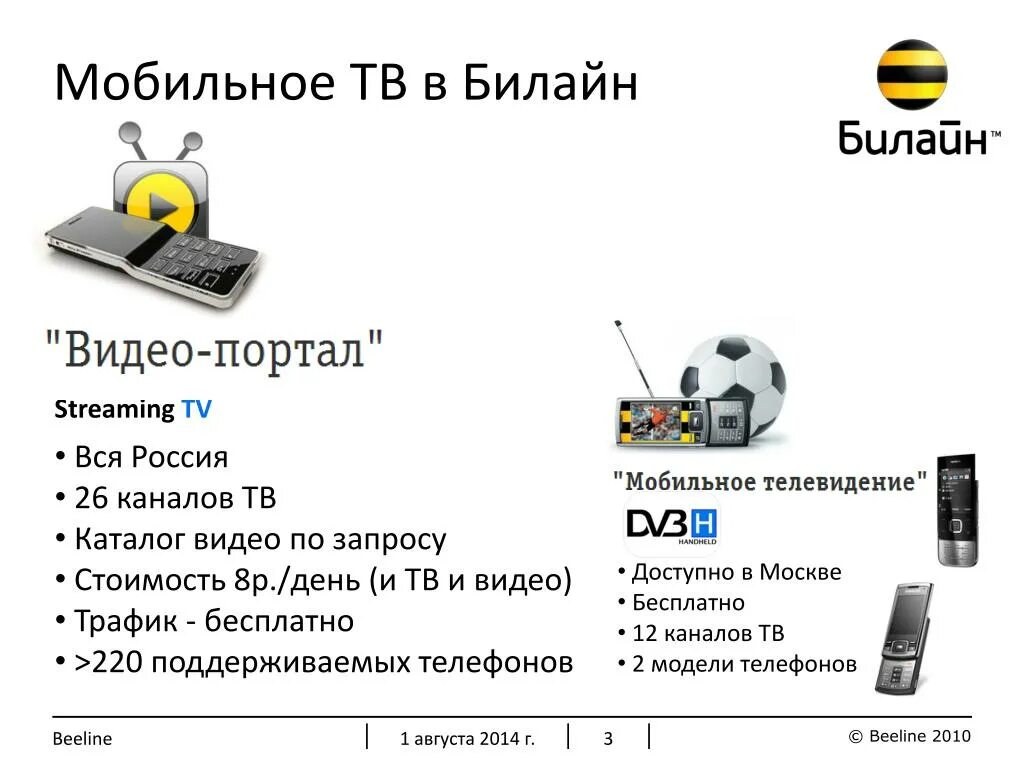 Как подключить телефон к билайну