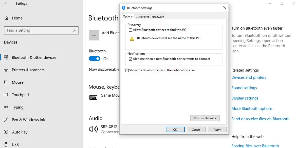 windows - Bluetooth file transfer says "The request could not be honored" - Supe