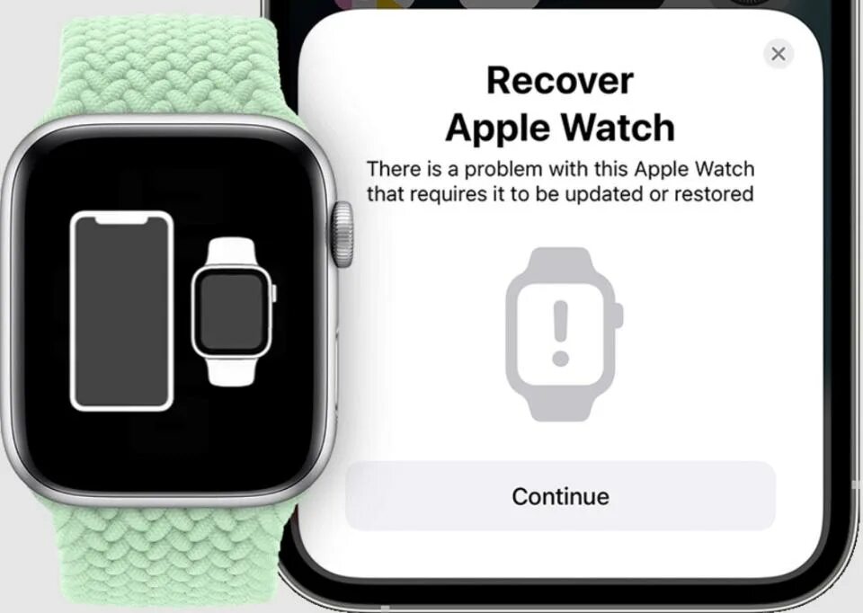 Подключение устройства watch You can now restore your Apple Watch with an iPhone running iOS 15.4