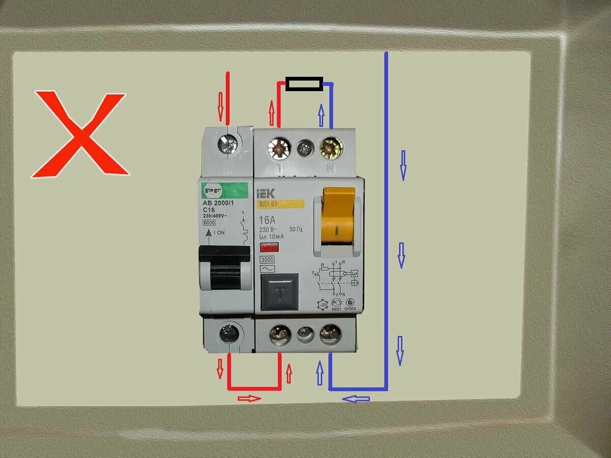 Подключение узо фото "Как подключить УЗО" - чтобы не сгорело Домашний Ремонт Дзен