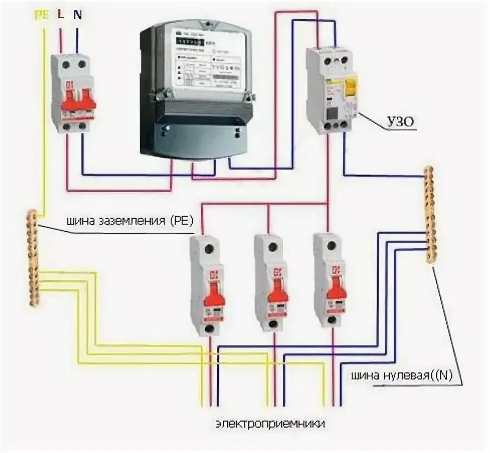 Подключение узо к однофазной сети без заземления Elektrika Farg‘ona OLX Farg‘ona e‘lonlari