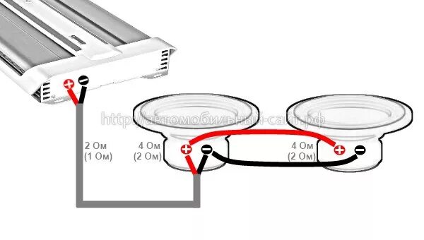 Подключение в 2 ома Установка саба Alphard Hannibal SD154 - DRIVE2