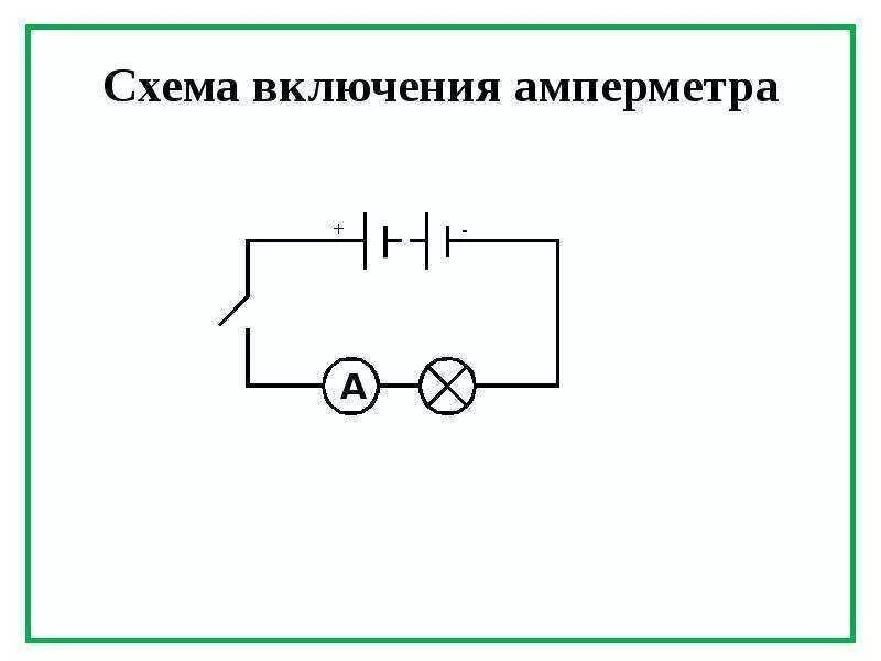 Подключение в электрическую цепь амперметра Подключение амперметра и вольтметра в сети постоянного и переменного тока " сайт