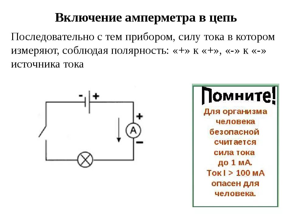 Подключение в электрическую цепь амперметра Картинки СХЕМА СОЕДИНЕНИЯ АМПЕРМЕТРА