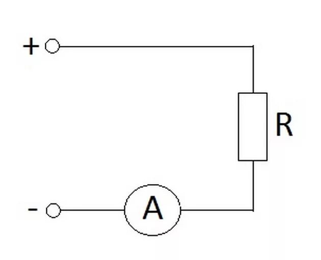 Подключение в электрическую цепь амперметра Измерение постоянного и переменного тока амперметром (ампервольтметром)