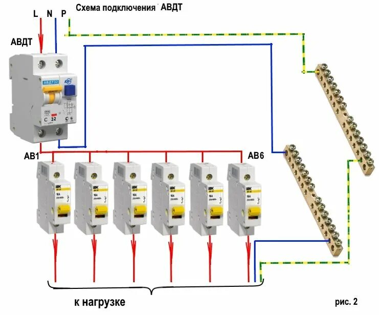 Дифференциальный автомат (дифавтомат): принцип работы, виды, выбор, подключение