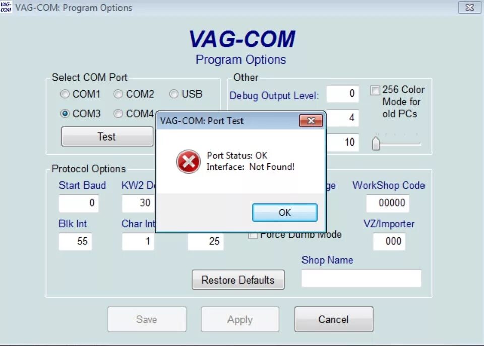 Подключение vag com 409.1 к компьютеру В поисках VAG-COM, для программирования приборной панели, Москва Область. - Audi