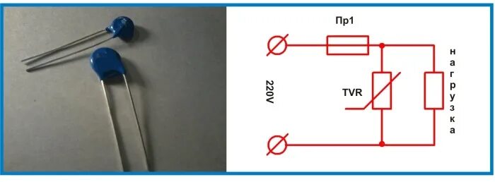 Подключение варисторы удлинителю какой предохранитель Современные средства защиты в электросхемах статьи на Texnomag.ru