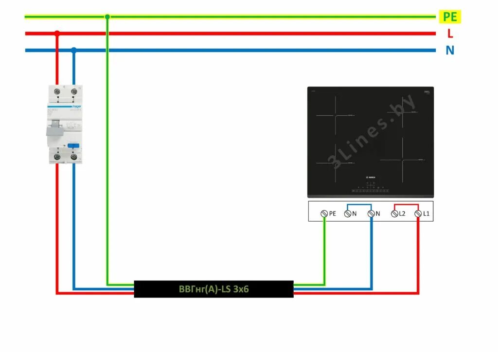 Подключение варочной панели к двухфазной сети Подключение индукционной варочной панели к электросети 220: найдено 87 изображен