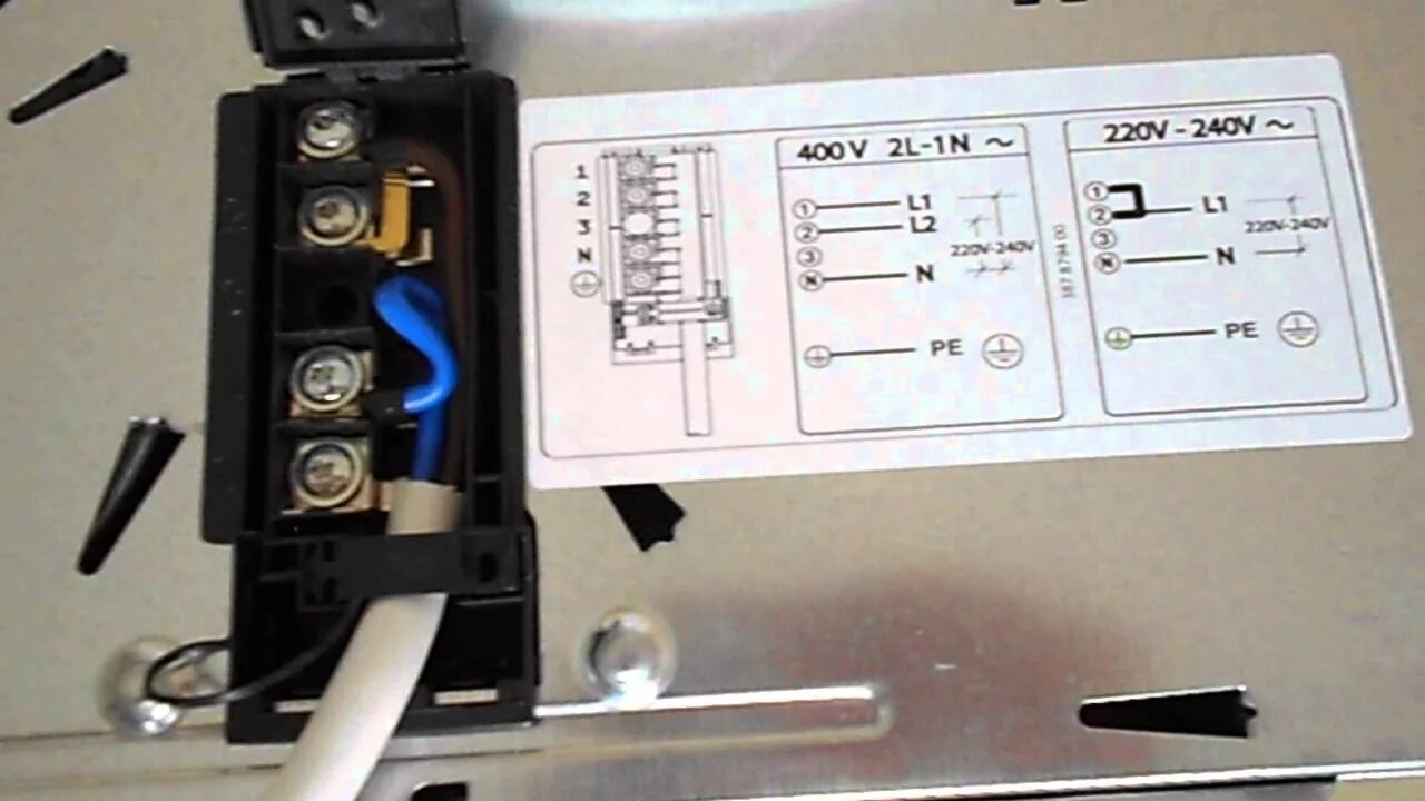 Подключение варочной панели проводами электролюкс Схема подключения индукционной плиты HeatProf.ru