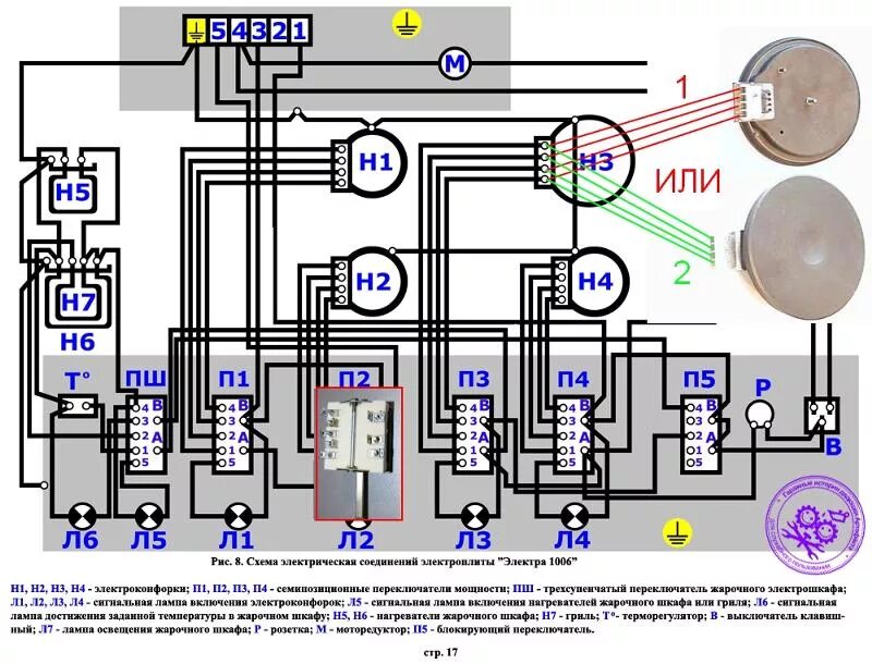 Подключение варочной стеклокерамической плиты gorenje электрическая схема Ответы Mail.ru: Как правильно читать следующую схему?