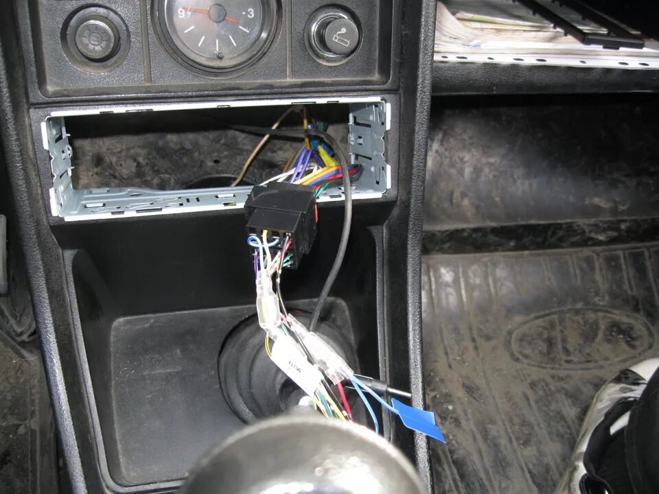 Подключение ваз 07 Pioneer MVH-1400UB - Lada 21074, 1,6 л, 2006 года автозвук DRIVE2