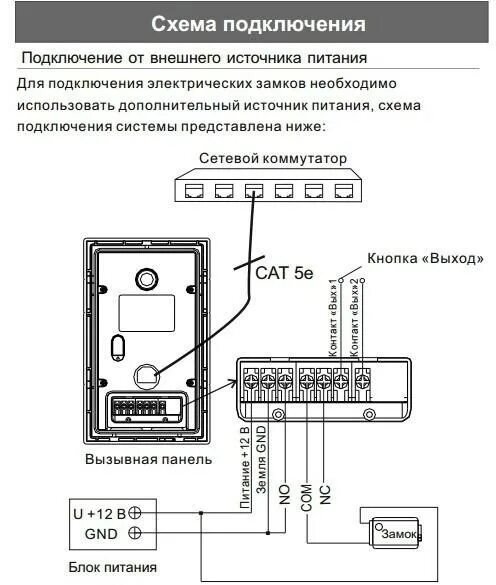 Подключение vdp d2211w без панели автономно Купить вызывную панель BAS IP AV-01T v.3 E для видеодомофона в Москве