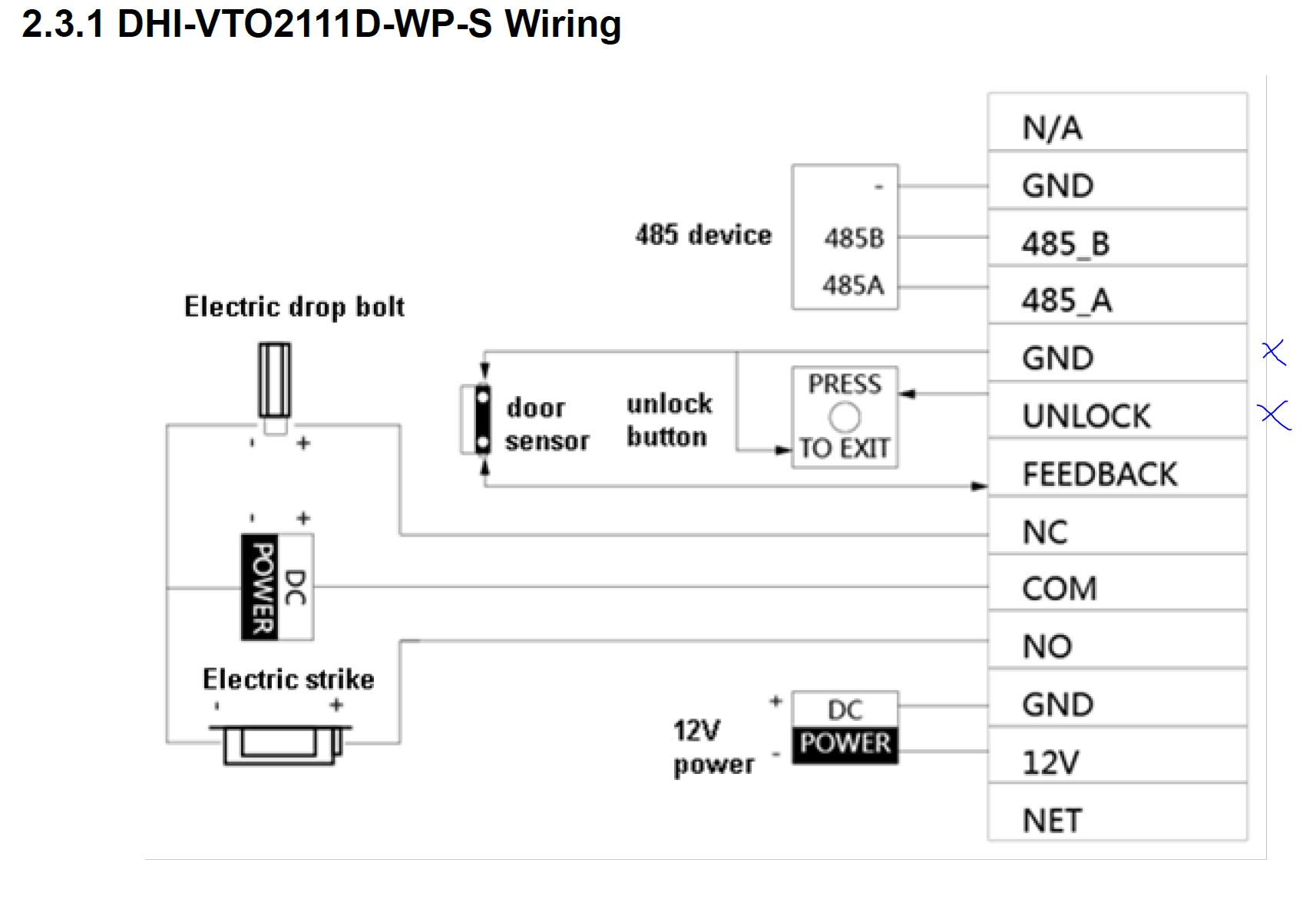 Подключение vdp d2211w без панели автономно Hiwatch vdp h3211w