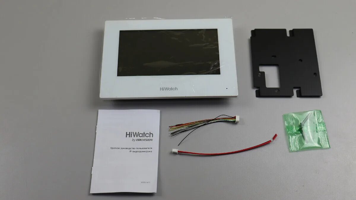 Подключение vdp d2211w без панели автономно Видеодомофон с вызывной панелью HiWatch VDP-H3211W Системы безопасности Дзен