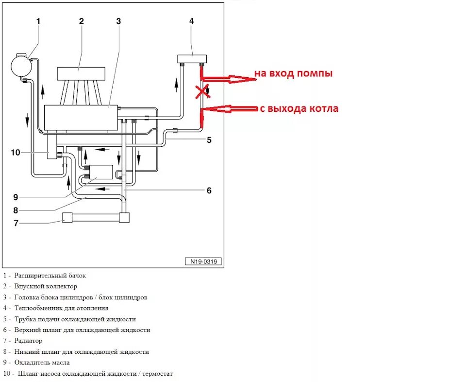 Подключение вебасто к системе охлаждения соренто бл Схема установки вебасто на дизель