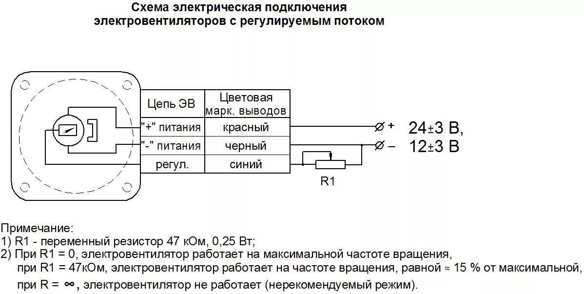 Подключение вентилятора 1 25эв Совент.ру - Схема подключений электровентиляторов 1,1ЭВ-4-16-4525 Р