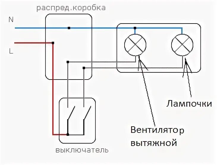 Подключение вентилятора к выключателю света Ответы Mail.ru: Моргает свет при отключении вытяжного вентилятора