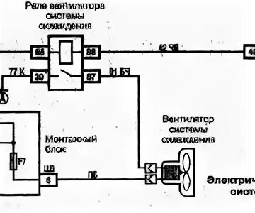 Подключение вентилятора охлаждения ваз 2110 Схема охлаждения ваз 2110 инжектор 8 клапанов