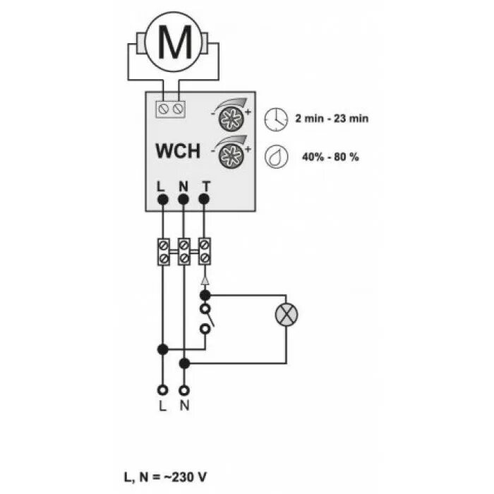 Подключение вентилятора с датчиком влажности и таймером Rico 100 WCH накладной бытовой вентилятор с таймером и датчиком влажности в инте