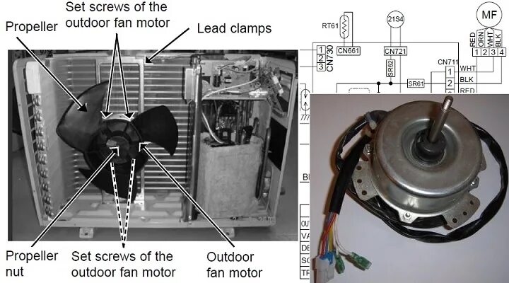 Подключение вентилятора внутреннего блока кондиционера Электродвигатель вентилятора - Компания ЕВРОБИЗНЕС