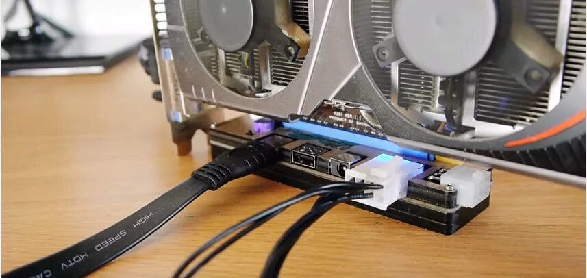 Подключение видеокарты через usb История подключения внешней видеокарты к ноутбуку