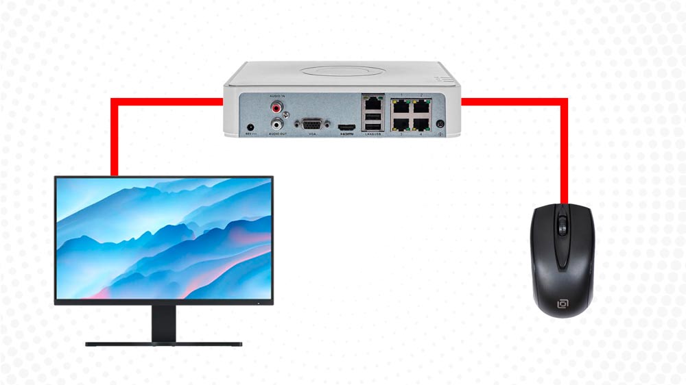Подключение видеорегистратора через компьютер Подключение и настройка видеорегистратора Hikvision