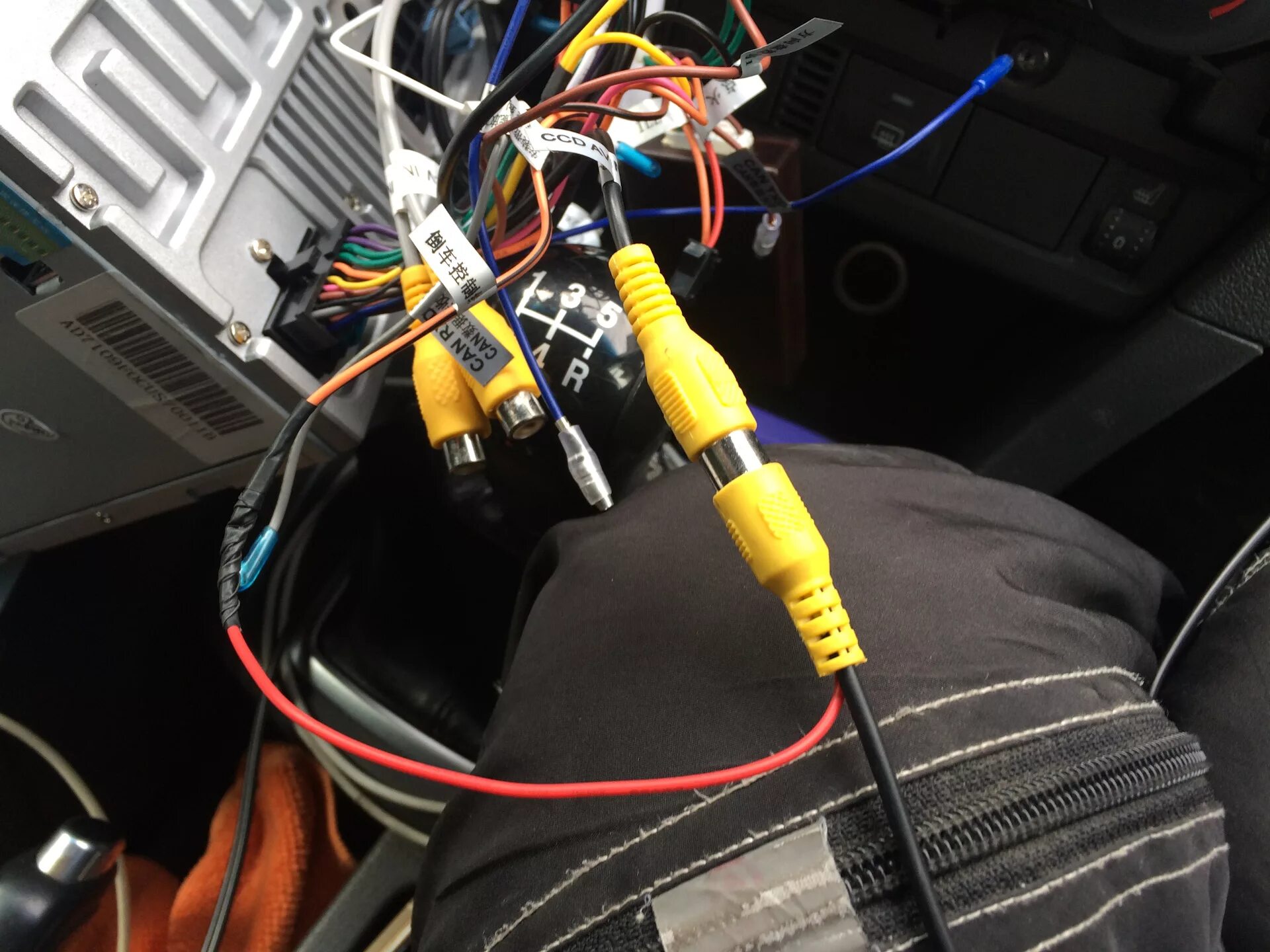 Подключение видеорегистратора к android магнитоле Магнитола с алиэкспресс android 7.1.2 - Ford Focus II Hatchback, 1,6 л, 2007 год