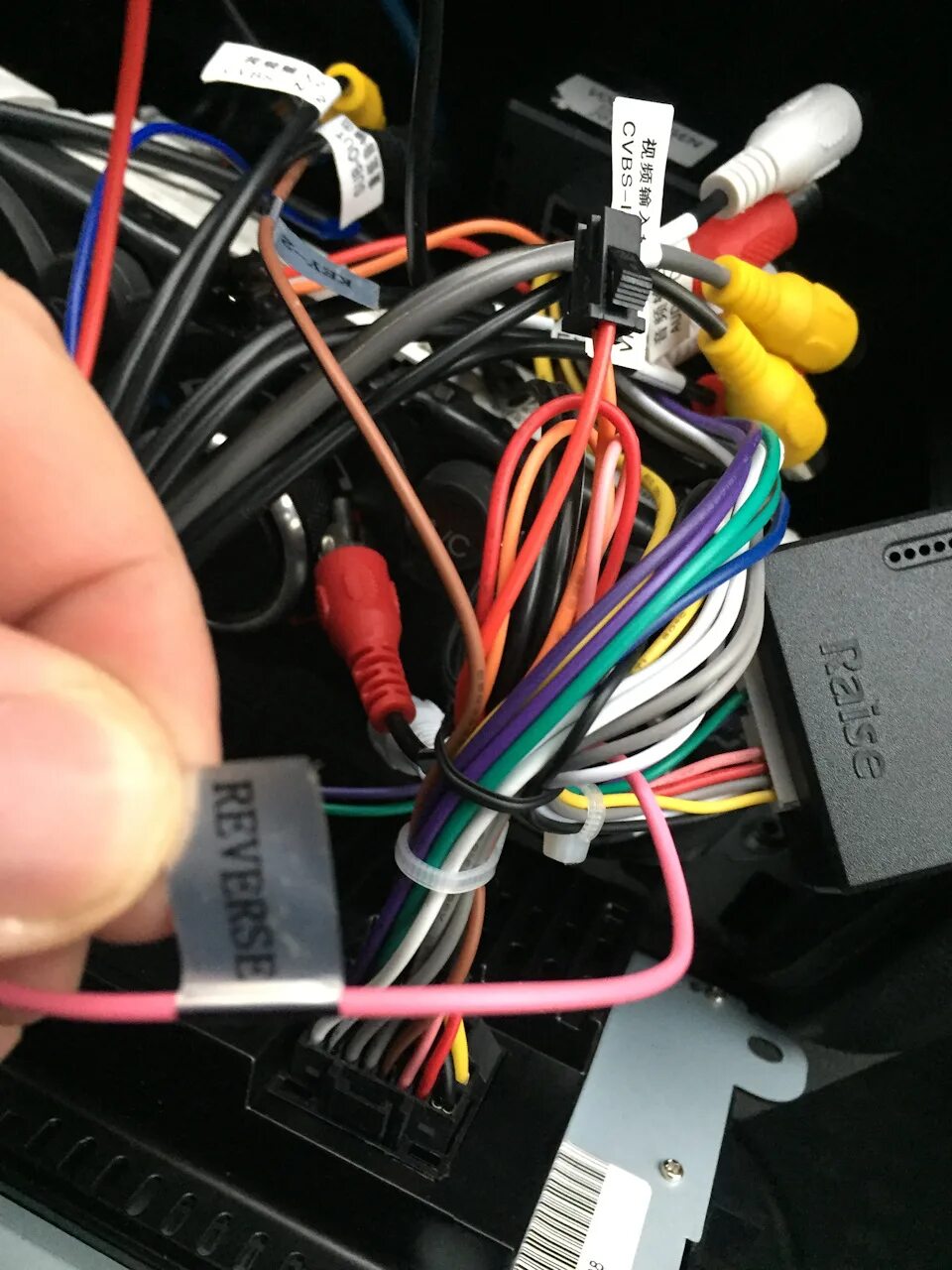 Подключение видеорегистратора к android магнитоле Установка камеры заднего вида Ford Focus II седан - Ford Focus II Sedan, 1,6 л, 