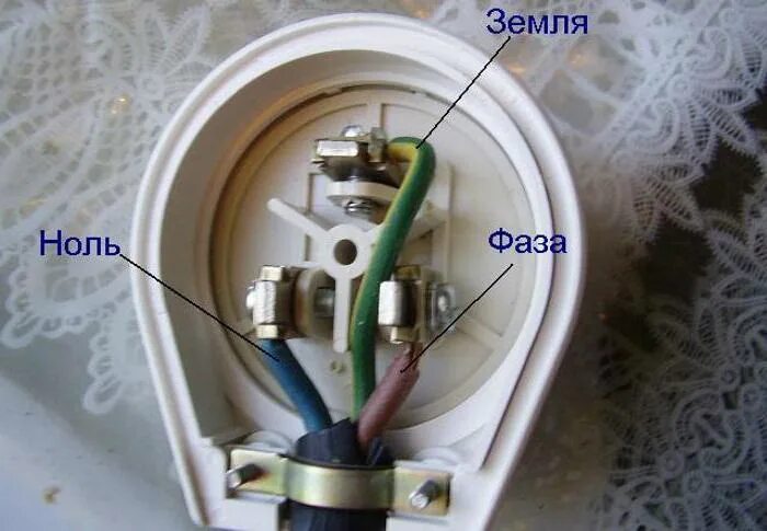 Подключение вилки 1 Как правильно самостоятельно подключить электроплиту к сети