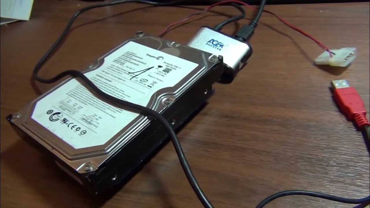 Подключение внешнего диска к компьютеру Как подключить жесткий диск из компьютера к ноутбуку - YouTube