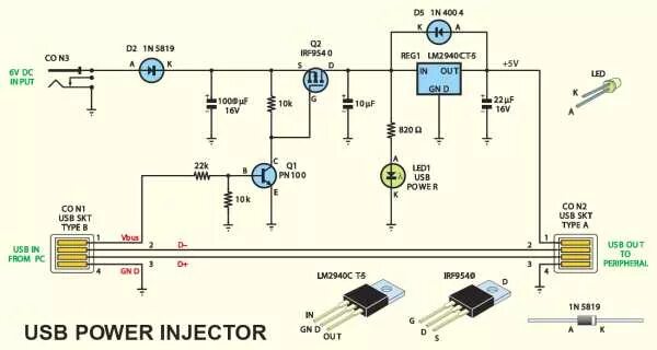 Подключение внешнего питания к usb устройству Форум РадиоКот * Просмотр темы - Usb-Otg и зарядка