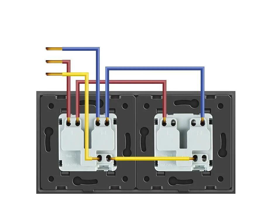 Подключение внешней двойной розетки Схема подключения двойной розетки наружной