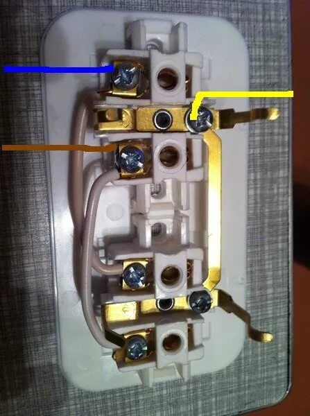 Подключение внешней двойной розетки Ответы Mail.ru: помогите как подключить розетку