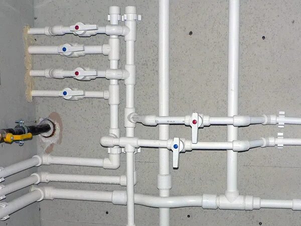 Подключение воды полипропиленовые трубы Заказать сантехнические работы под ключ по низкой цене. Водоснабжение дома