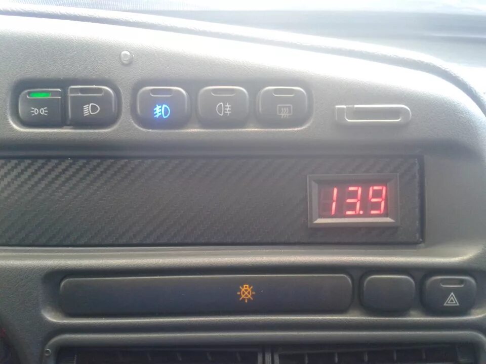 Подключение вольтметра ваз 2114 VOLTmeter - Lada 2114, 1,5 л, 2002 года аксессуары DRIVE2