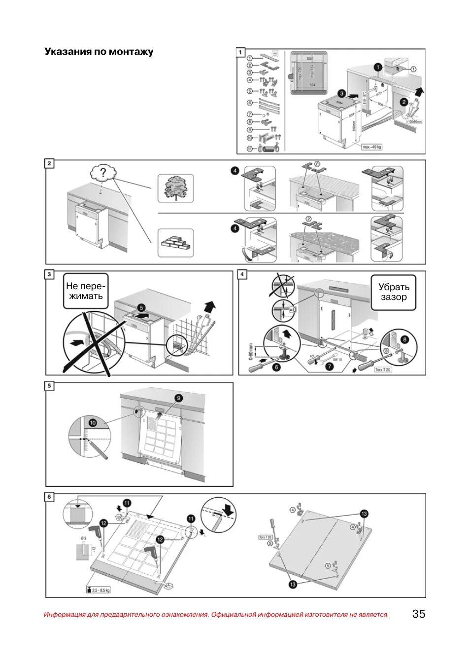 Регулировка двери посудомоечной машины HeatProf.ru