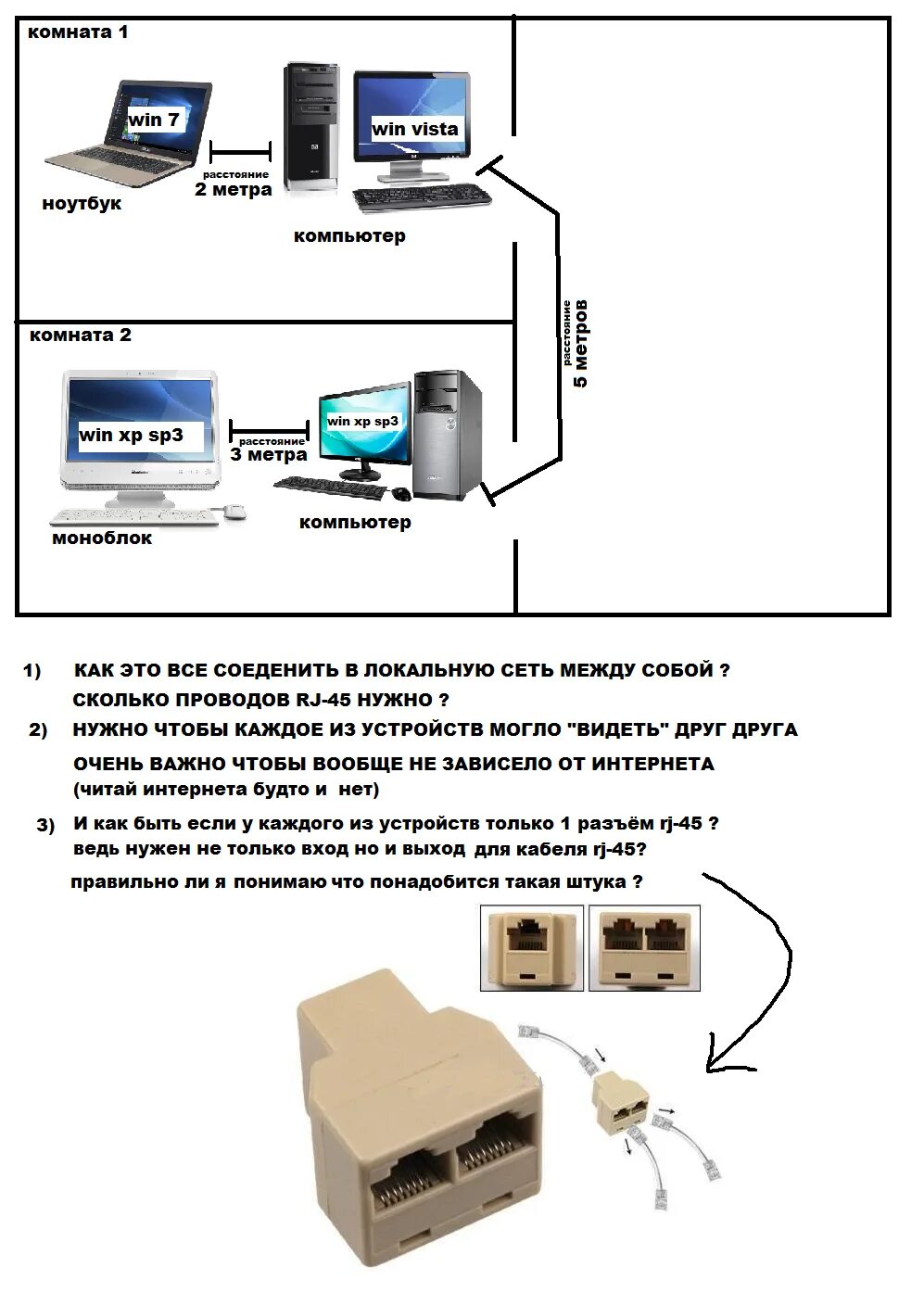 Подключение второго компьютера интернету Интернет подключение двух