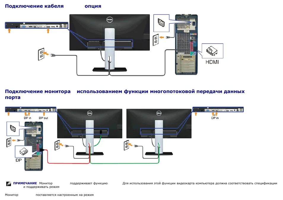 Подключение второго монитора через hdmi Подключить второй монитор к компьютеру фото - Сервис Левша