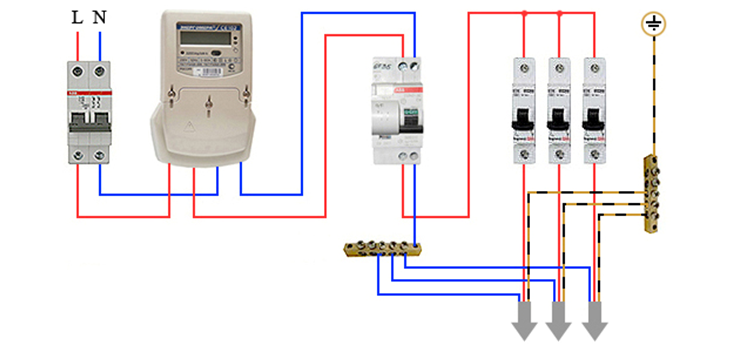 Подключение вводного автомата Обзор дифференциального автомата 16А