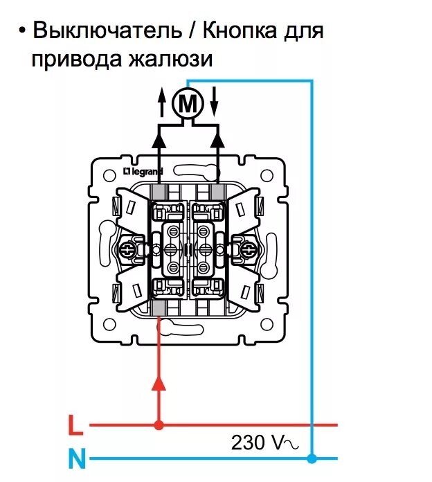 Подключение выключателей валена Купить - Выключатель жалюзи Legrand 770104, Valena - алюминий