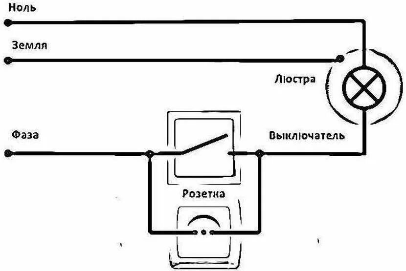 Подключение выключателя через розетку Свет через розетку: найдено 89 изображений