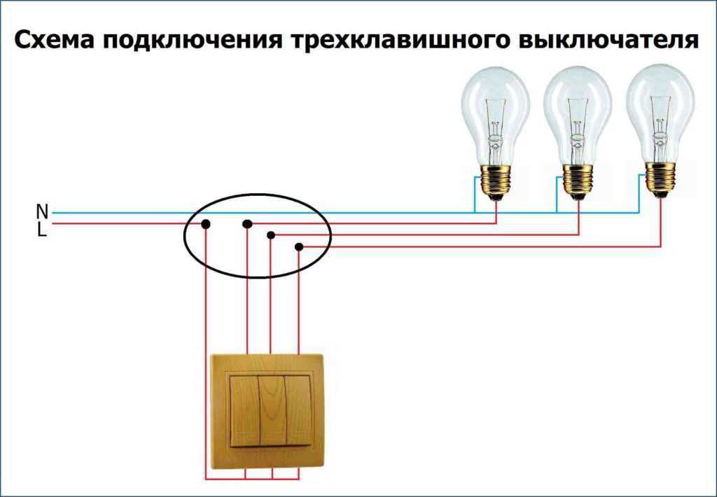 Подключение выключателя кухни Трехклавишный выключатель с розеткой - выбор, применение и подключение