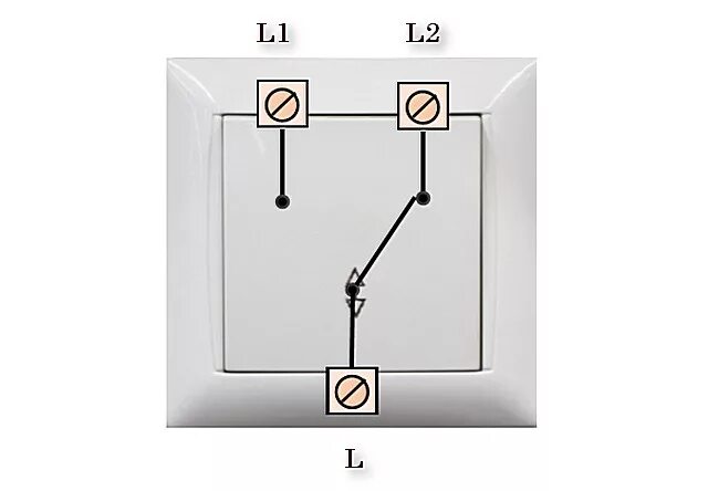 Подключение выключателя l 1 Как подключить выключатель - общие правила, основная схема