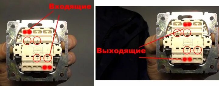 Подключение выключателя lexman 1 клавиша Подключение проходного выключателя - 2 ошибки и недостатки. Схема подключения с 